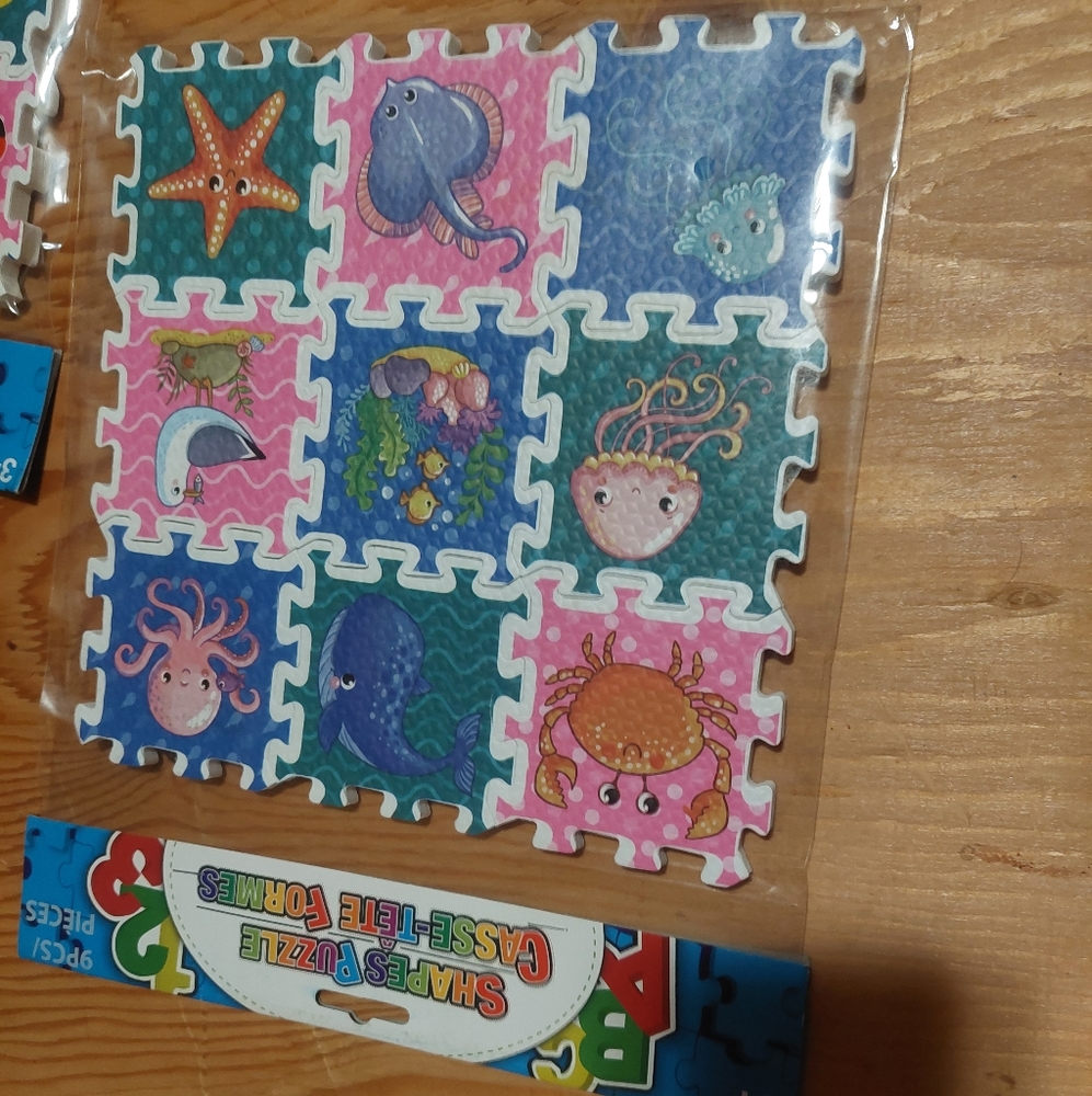 2 Foam Kids Puzzles